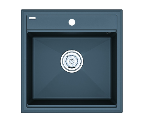 Кухонная мойка Paulmark STEPIA 50 PM115051-AN 50х50 цвет черный